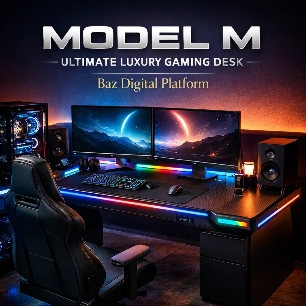 🎮 Model M – The Peak of Luxury Gaming Setup