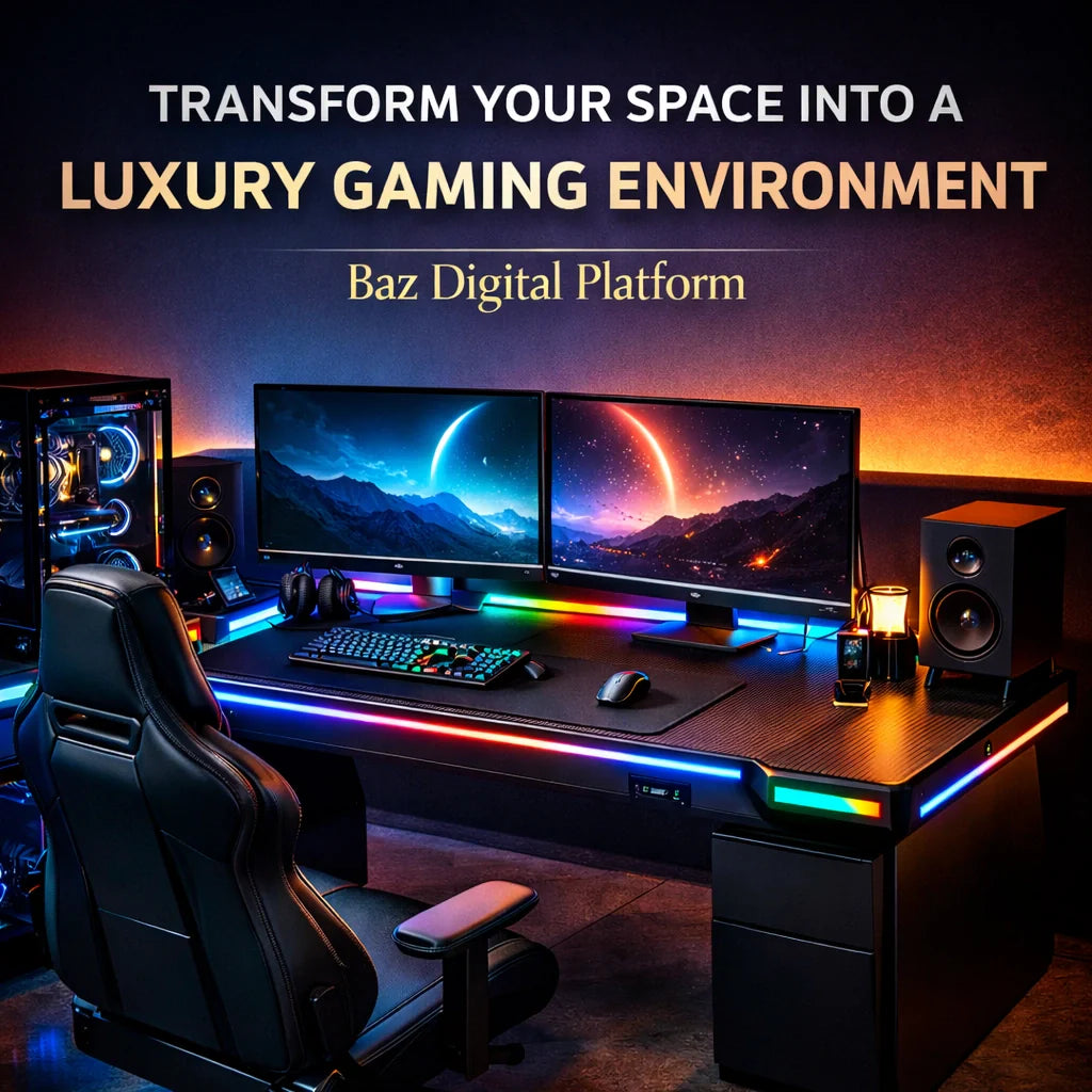 Transform Your Space Into a Luxury Gaming Environment